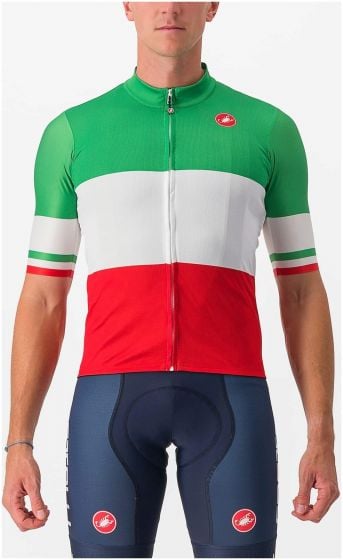 Castelli Team Italia Short Sleeve Jersey