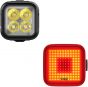 Knog Blinder Pro 600 & Blinder Square Light Set