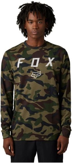Fox Vzns Camo Long Sleeve Tech T-Shirt