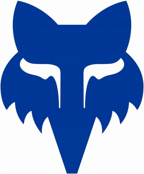 Fox Head 2.5" 2023 Sticker – Blue