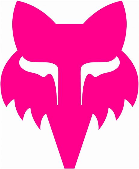 Fox Head 2.5" 2023 Sticker – Pink