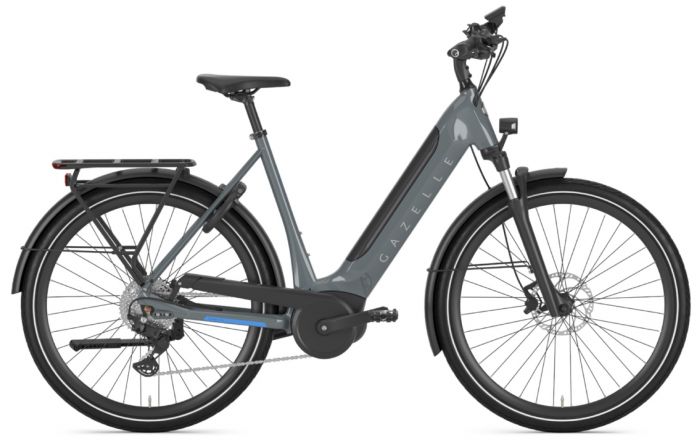 Gazelle Ultimate T10 HMB Step-Through 2025 Electric Bike – Thunder Grey