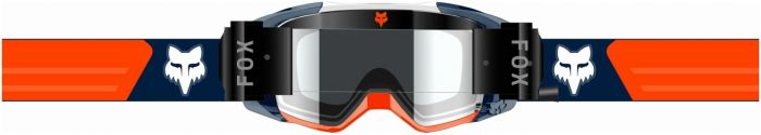 Fox Vue Roll Off 2023 Goggles – Navy / Orange