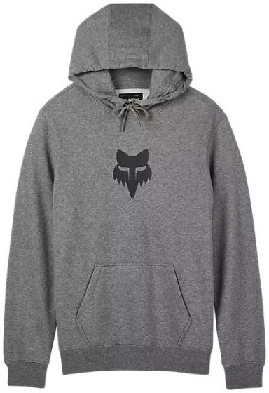 Fox Head Pullover Hoodie – Heather Graphite Grey