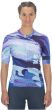 Cube Blackline Art Womens Short Sleeve Jersey