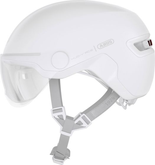 ABUS HUD-Y Ace Helmet – Pure White