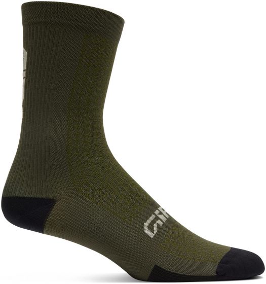 Giro HRC Team 2026 Socks – Dark Sage Green