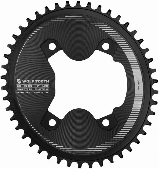 Wolf Tooth 110BCD Asymmetric Aero Oval Chainring