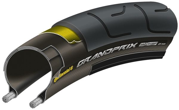 Continental Grand Prix 26-Inch BlackChili Folding Tyre