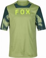 Fox Defend Taunt Short Sleeve Jersey-Pale Green-X-Large - Nearly New