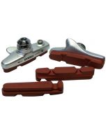 Fibrax Road Caliper Brake Pad Holders + 2 Pairs Xtreme Inserts