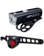 CatEye AMPP200 II / Orb II Rechargeable USB-C Light Set