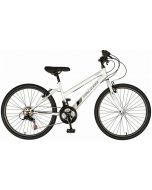 Falcon Aurora 24-Inch Junior Bike-White - Nearly New