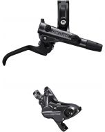 Shimano Deore BR-M6120 / BL-M6100 Brake Lever And Post Mount Caliper Set-Front-Right Hand - Nearly New