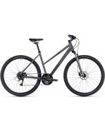 Cube Nature Trapeze 2023 Bike-Graphite / Black-Small - Nearly New