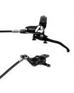Hope Tech 4 E4 Disc Brake Set With Black Hose-Black / Black-Right Hand - Nearly New
