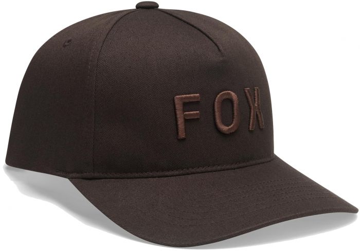 Fox Wordmark Subframe Hat – Cocoa