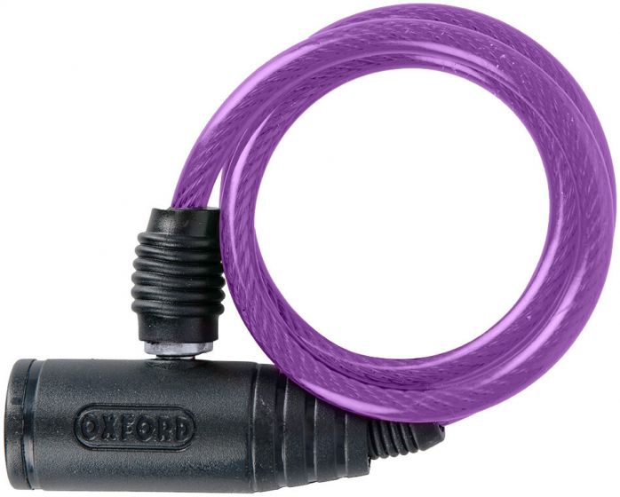 Oxford Bumper Cable Lock – Purple