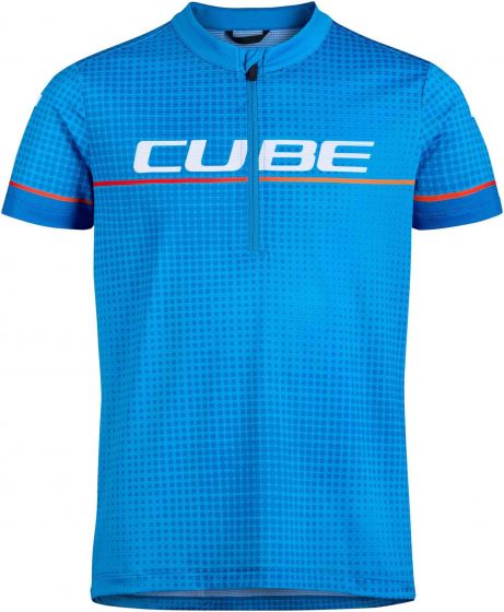 Cube ROAD/XC Half Zip Rookie Short Sleeve Jersey