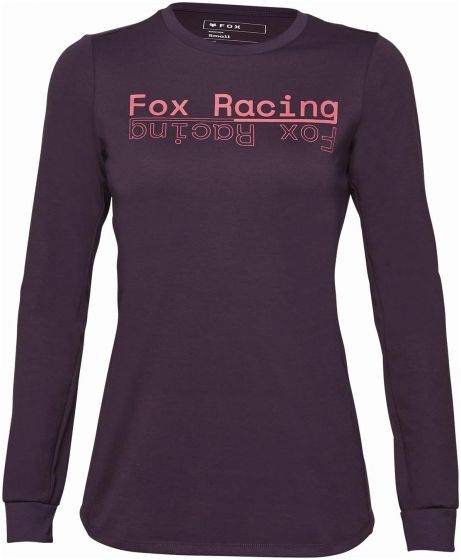 Fox Womens Ranger Drirelease 3/4 Sleeve Jersey – Dark Purple