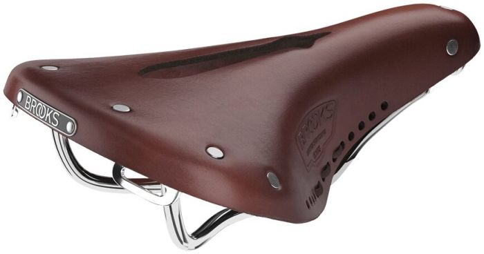 Brooks B17 Carved Short Saddle – Brown