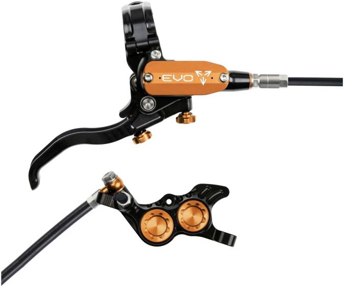Hope EVO GR4 Disc Brake Set – Black / Orange