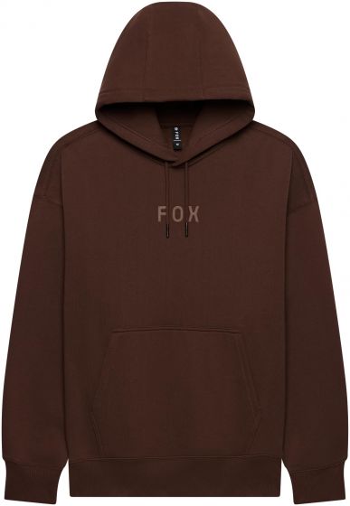 Fox Head Heavyweight Fleece Pullover – Coffee