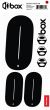 Box Two Number Sticker Kit