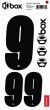 Box Two Number Sticker Kit