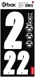 Box Two Number Sticker Kit