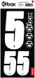 Box Two Number Sticker Kit