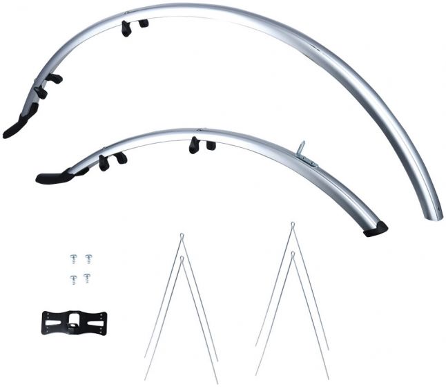 Oxford STD Mudguard Set – Silver