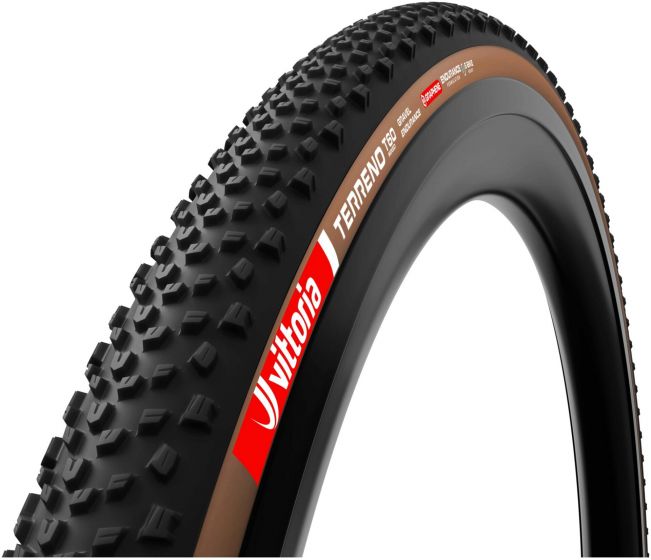 Vittoria Terreno T60 Mixed Gravel Endurance 700c Tubeless Tyre – Brown