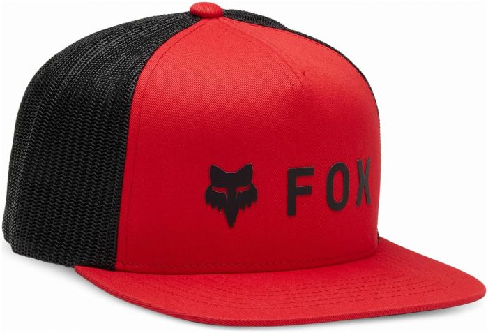 Fox Absolute Mesh Snapback Hat – Flame Red
