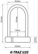 Zefal K-Traz U20 U-Lock