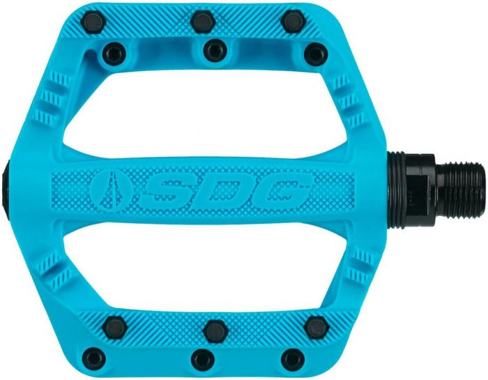 SDG Slater JR Pedals – Cyan