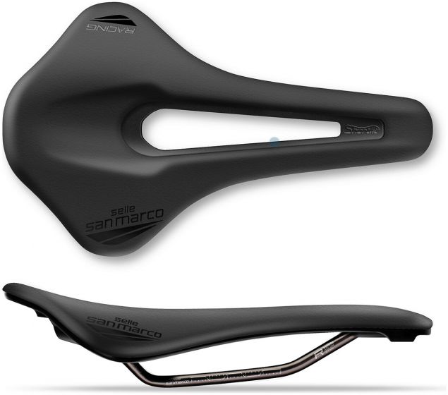 Selle San Marco Shortfit 2.0 Racing Saddle – Black / Black