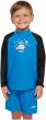 Zoggs Crocodile Surfer Boys Long Sleeve Sun Top