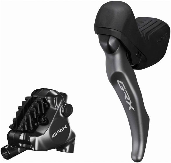 Shimano GRX ST-RX820 Dropper Post STI Lever With BR-RX820 Flat Mount Caliper