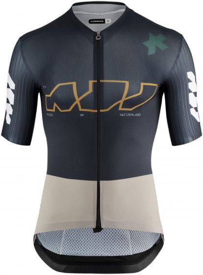 Assos Equipe RS S11 Something To Say Short Sleeve Jersey – Excellence Blue