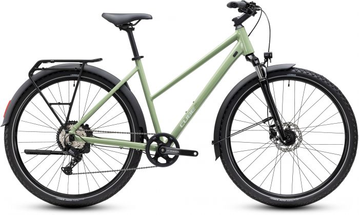 Cube Nature ONE FE Trapeze 2027 Bike – Almondgreen / Green