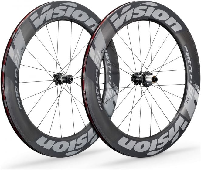 Vision Metron 81 SL 6 Bolt Clincher Disc 700c Wheelset