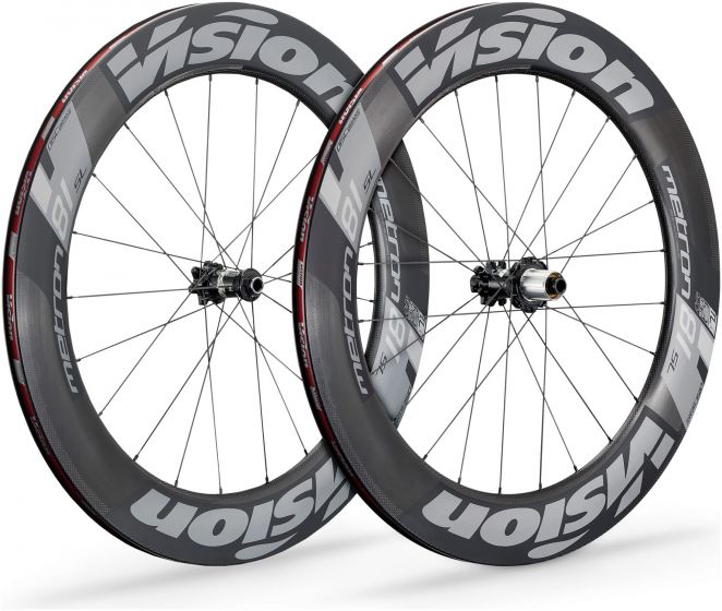 Vision Metron 81 SL Centre Lock Tubular Disc 700c Wheelset