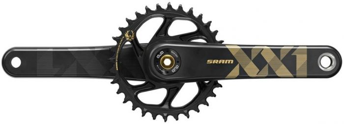 SRAM XX1 Eagle DUB Boost Chainset – Gold