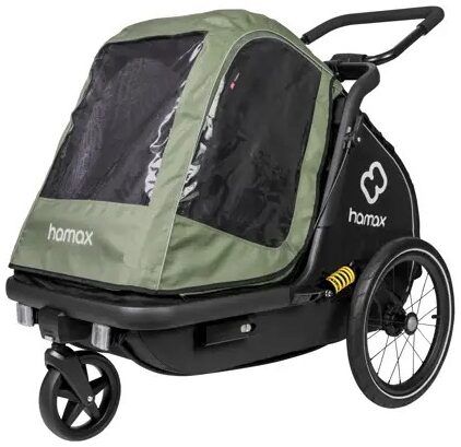 Hamax Pluto Rain Cover – Green / Black