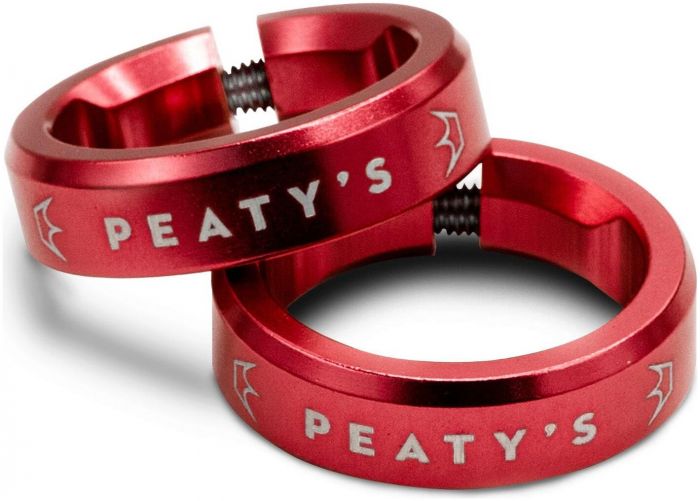 Peaty's Monarch Grip Lock Ring – Red