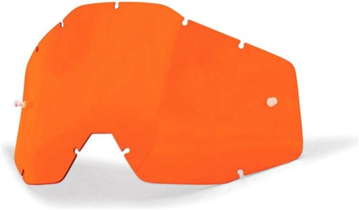 100% Accuri / Racecraft Strata Anti-Fog Lens – Orange