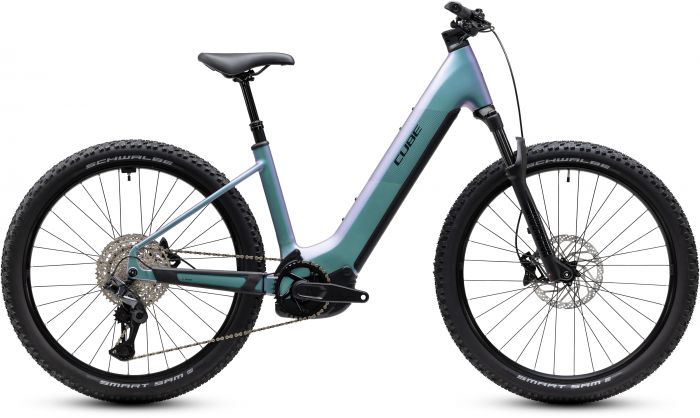 Cube Reaction Hybrid Pro 800 Step-Through 2027 Electric Bike – Polarlight / Black