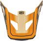 100% Status Youth Replacement Visor – Topenga Orange / Black