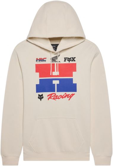 Fox Honda Fleece Pullover Hoodie – Off White